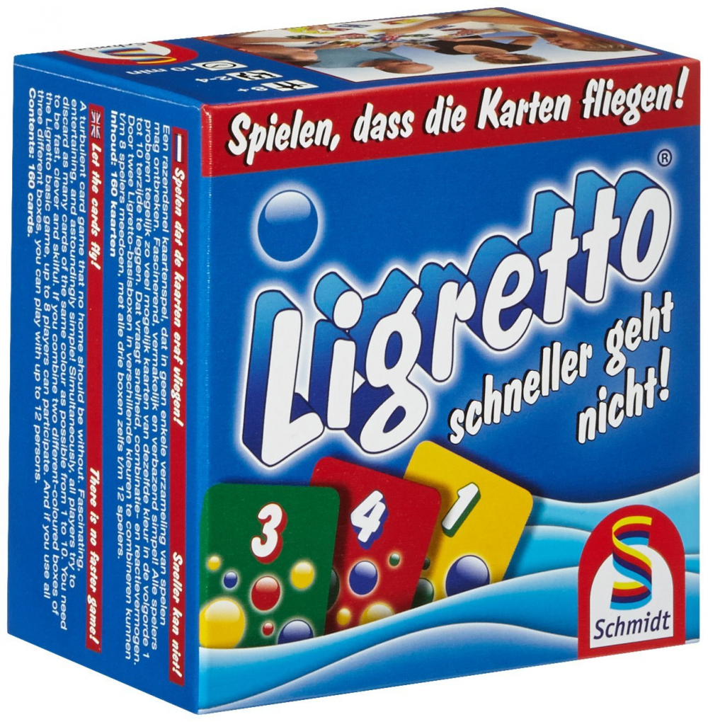 Schmidt Spiele 01101 - Ligretto blau Kartenspiel