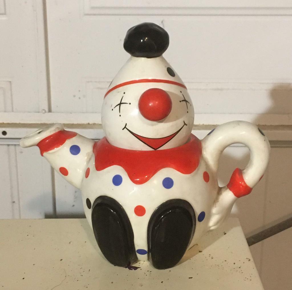 Vintage Clown teapot in Holyhead, Isle of Anglesey Gumtree