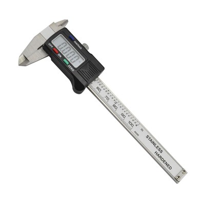Precision 100mm 4 Inch Digital Electronic Gauge Vernier Caliper Micrometer Small