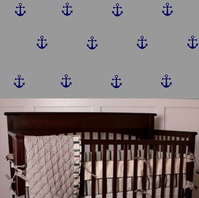 Anchor Vinyl Wall Decal-Anchor-Nautical-Designer Decor-Home Decor-Bedroom Decor