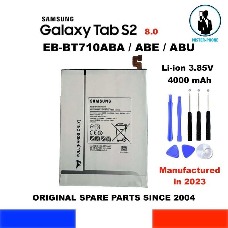 New Genuine Battery Samsung Eb-Bt710abe Aba Galaxy Tab S2 8.0 Series Sm-T710 Oem