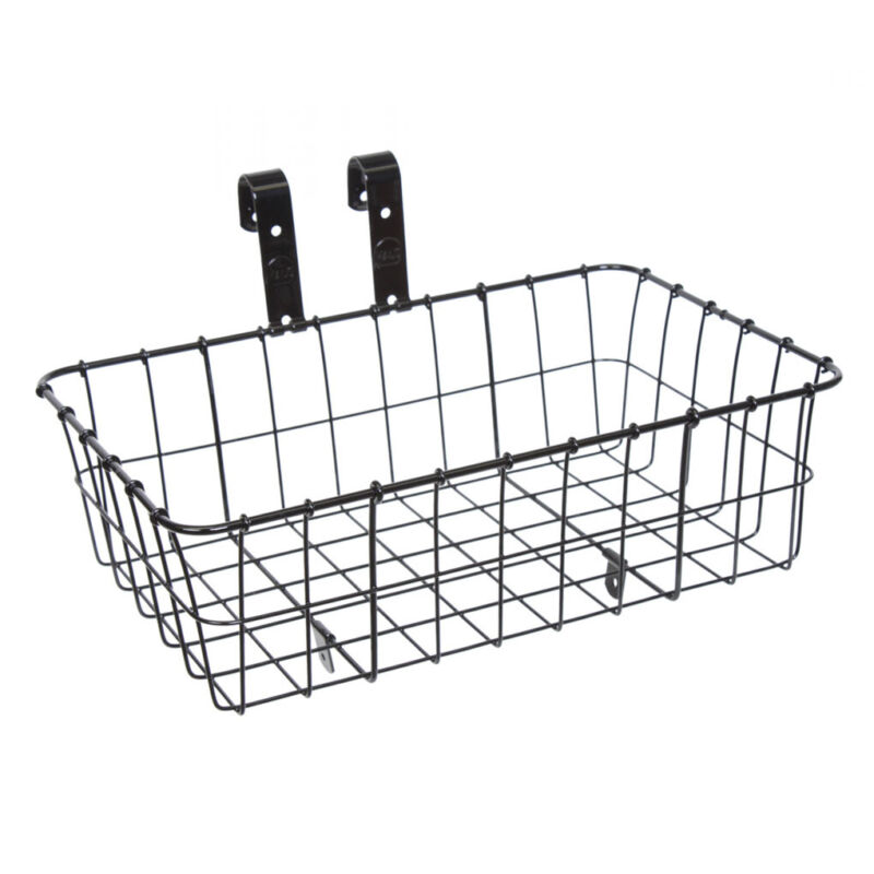 Wald Products 137 Front Basket Black Steel 15x10x4.75`