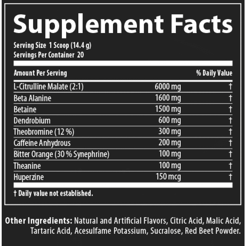 NUTRABOLICS SUPERNOVA  PRE WORK OUT ENERGY AMPLIFIER - CHOOSE FLAVOR!