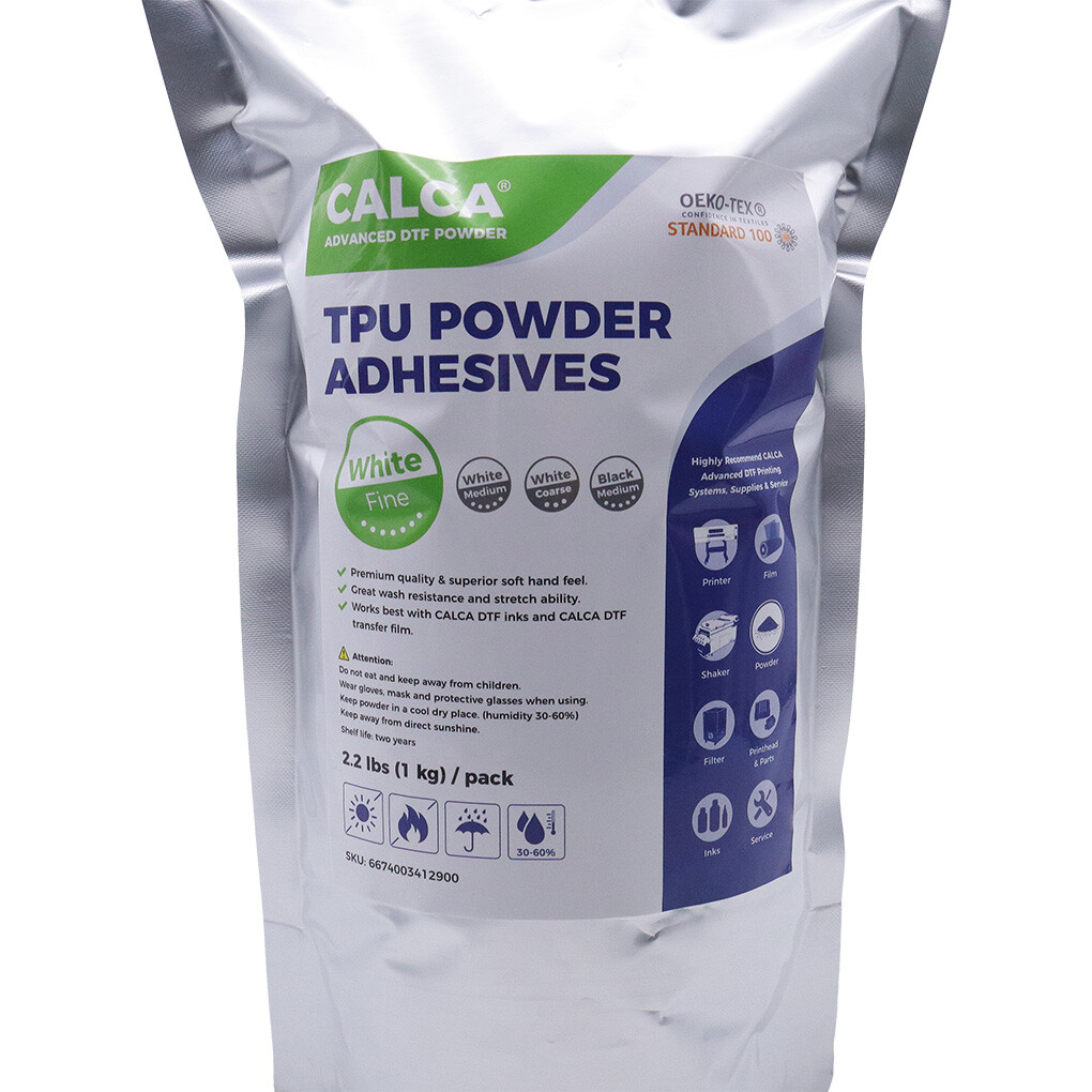 CALCA Direct to Film TPU DTF Powder Digital Transfer ( Fine) US STOCK 1KG