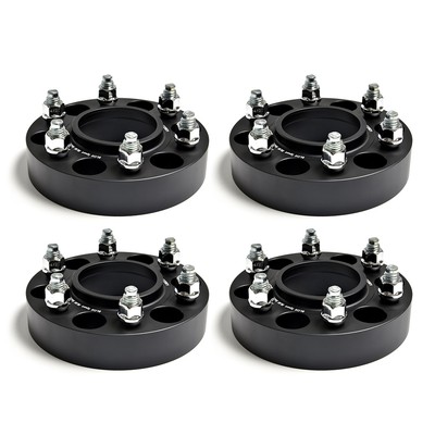 4PC FOR FORD F150 35mm THICK BLACK COLOR WHEEL SPACERS EXPEDITION PCD6X135 87MM