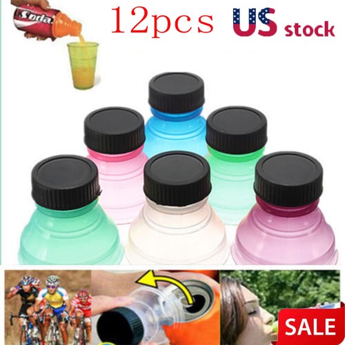 6/12Pcs Reusable Useful Snap On Pop Tops Can Bottle Caps For