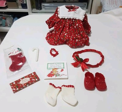 Pleasant Compan Bitty Baby Holiday Christmas Vintage 1995 New Set Except 1 Thing