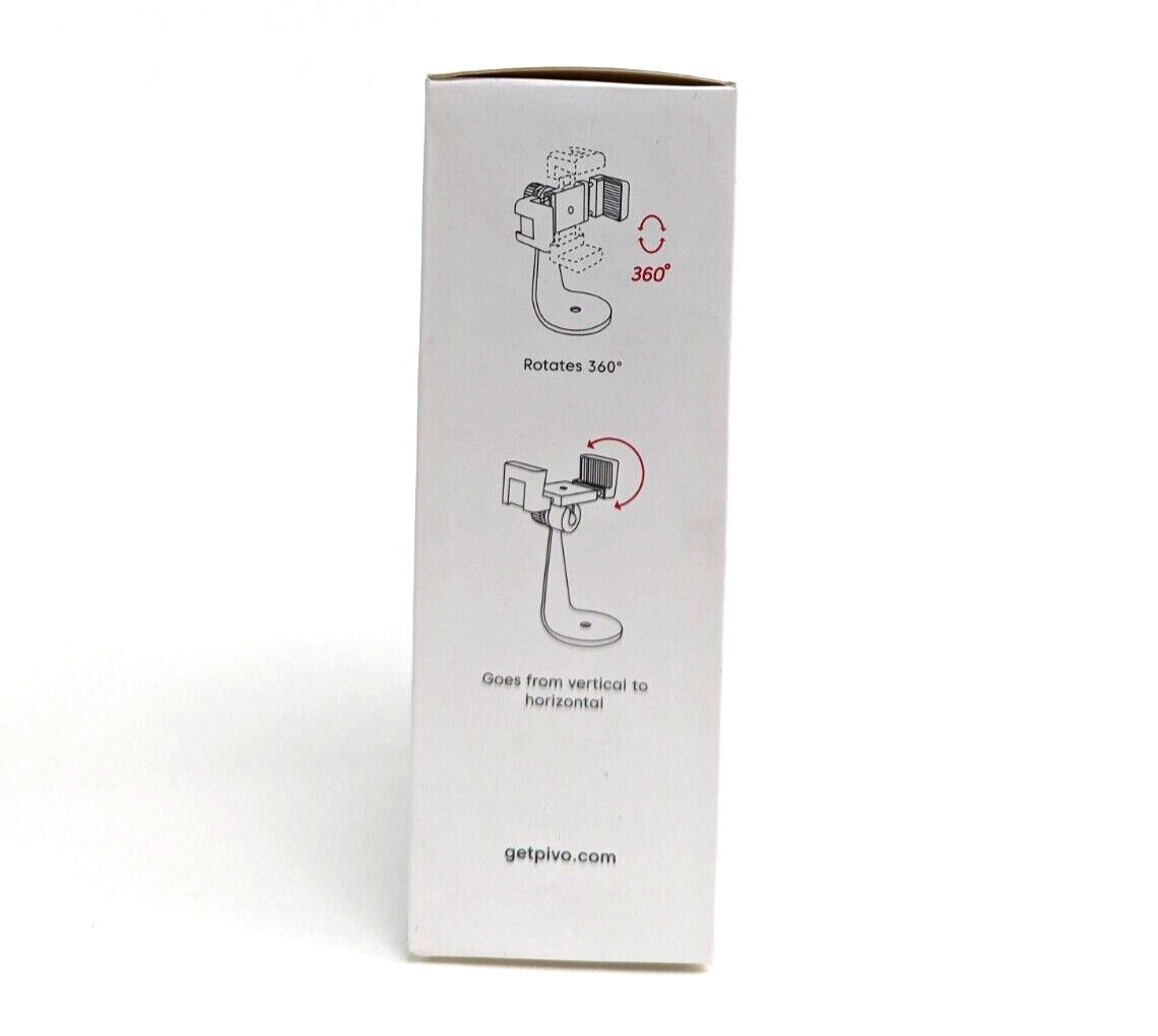 Pivo Smart Mount Smartphone Adjustable Holder Stand Black
