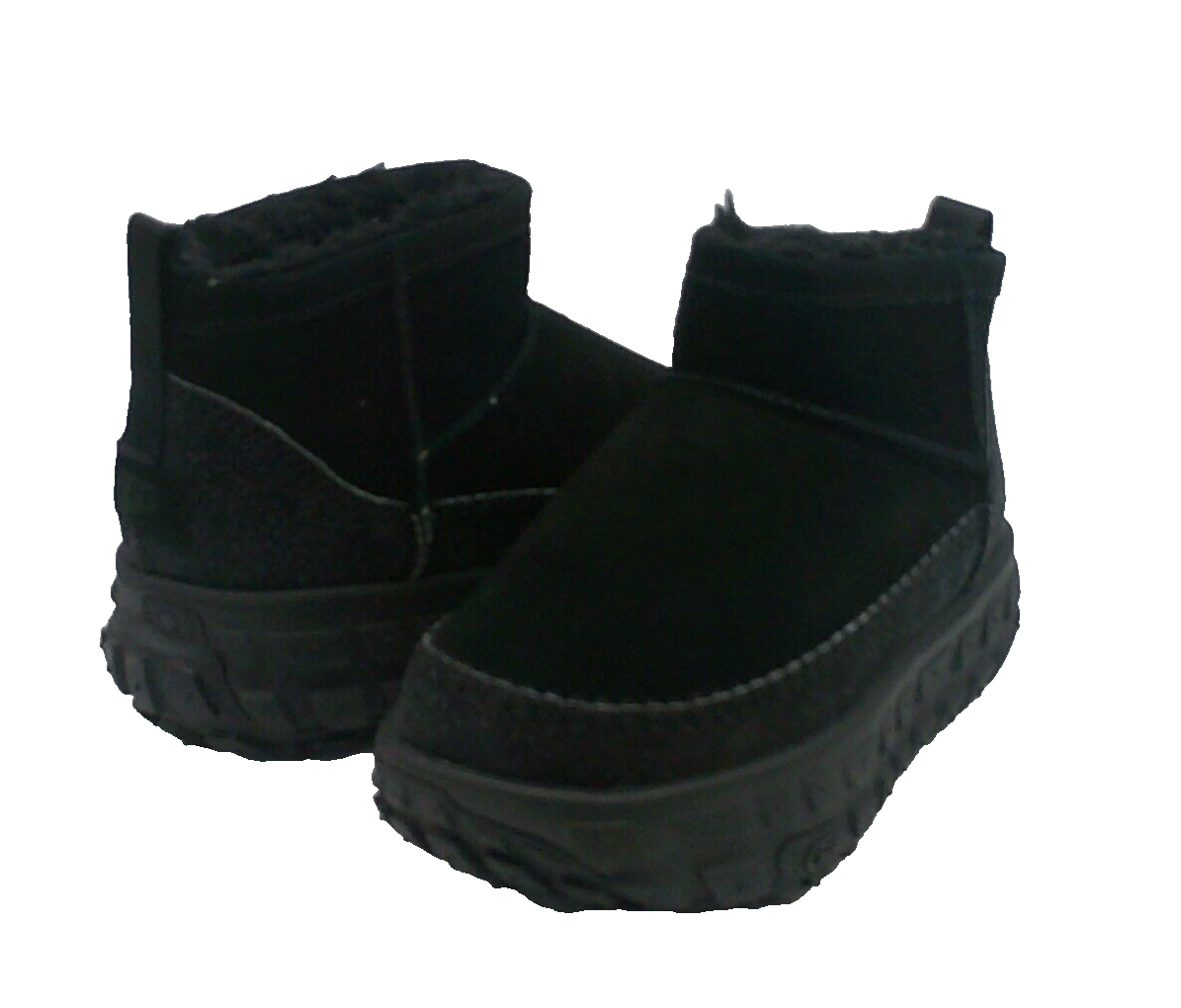 UGG VENTURE DAZE ULTRA MINI ALL GENDER BOOTS BLACK US MEN 8