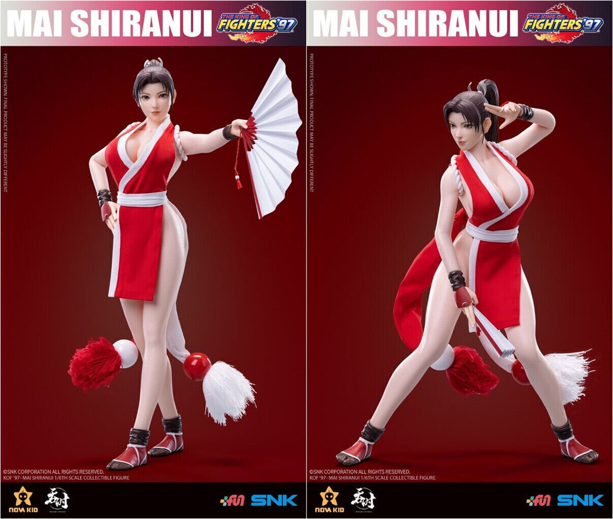 New Tunshi Studio TS-XZZ-002 1/6 The King of Fighters MAI SHIRANUI
