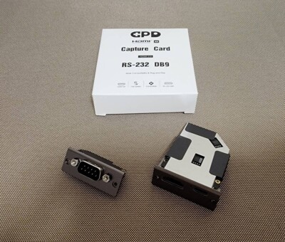 GPD Pocket 3 Capture Card KVM RS 232 DB9 HDMI 4K Compatibility & Plug and Play