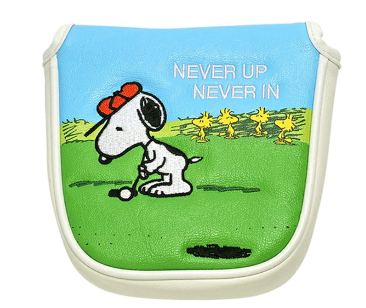 SNOOPY Putter Cover Headcover H-437 LITE GOLF Never up