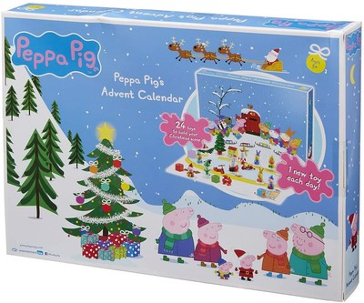 peppa pig toy advent calendar