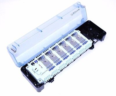 6-Kanal Anschlusseinheit Klemmleiste Regelverteiler 24V B 50302-06 230V