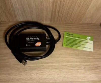OHP ELMconfig FORS-CAN ELM327-based OBD2 to USB Programming Cable