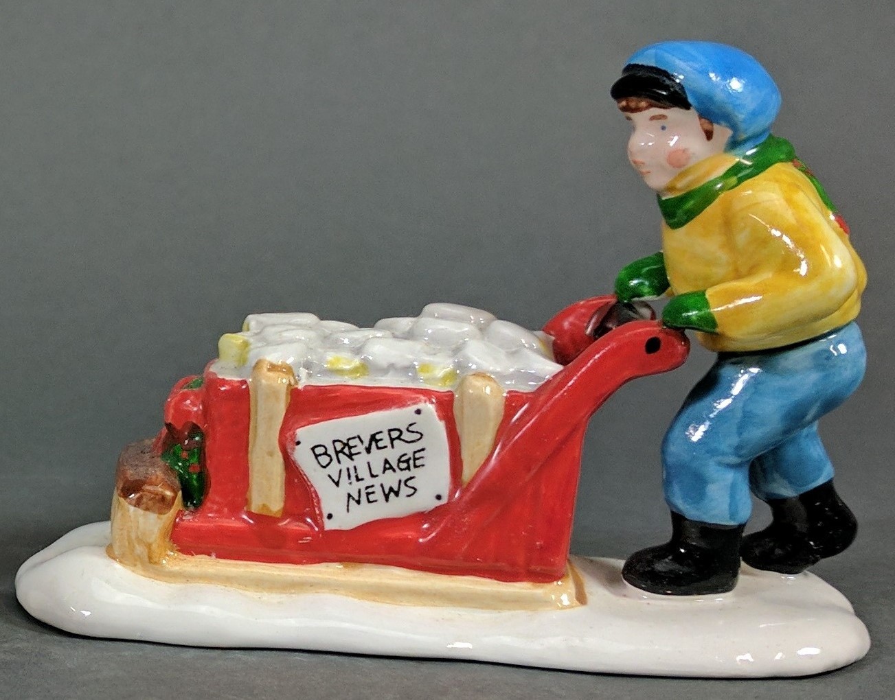 Dept 56 ~ Early Morning Delivery (54313) - Set of 3 - Snow Village