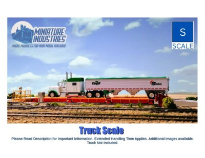 S Scale Trains Truck Scale Grain Elevator Building Structures 