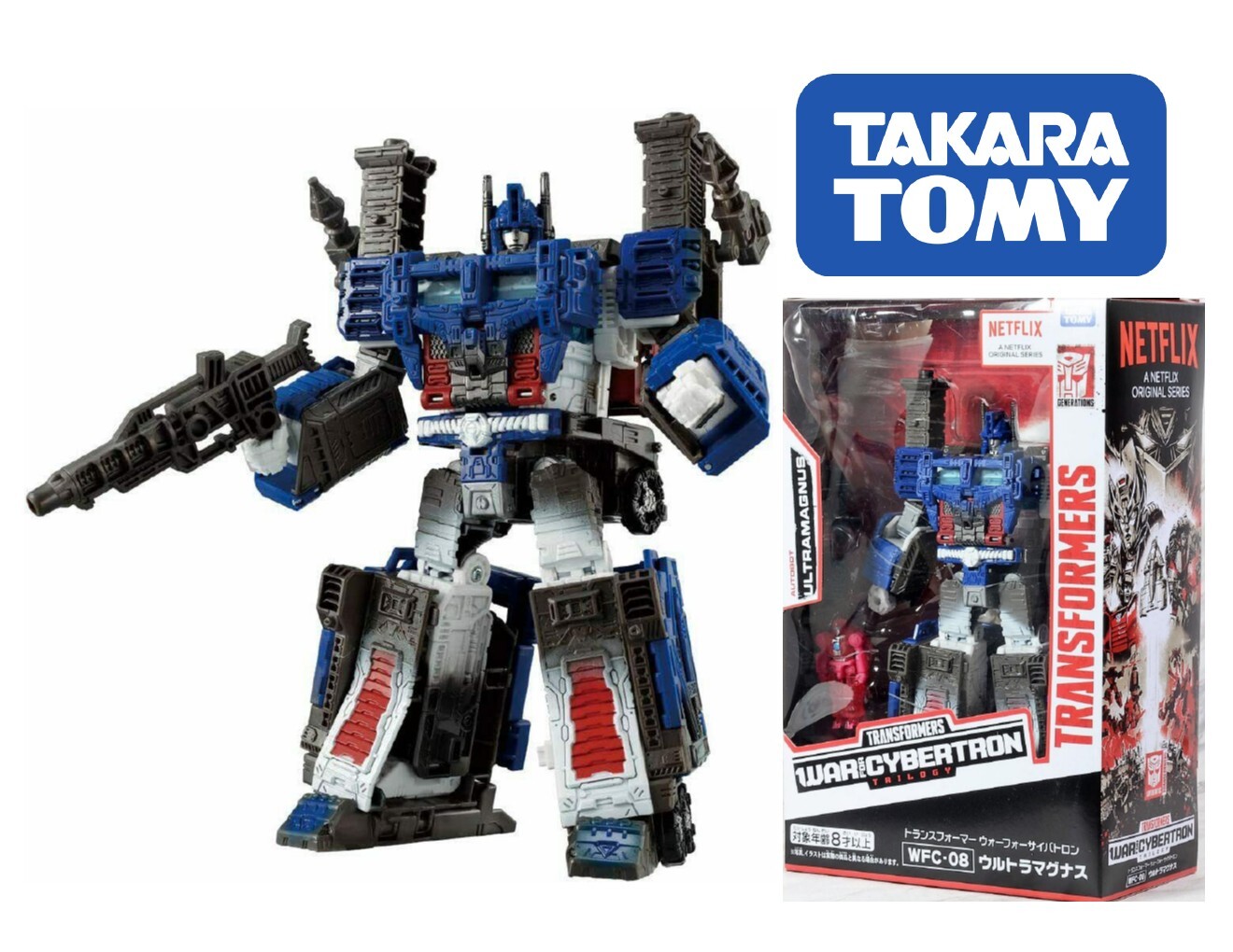 Takara Tomy Transformers War for Cybertron WFC-08 Ultra