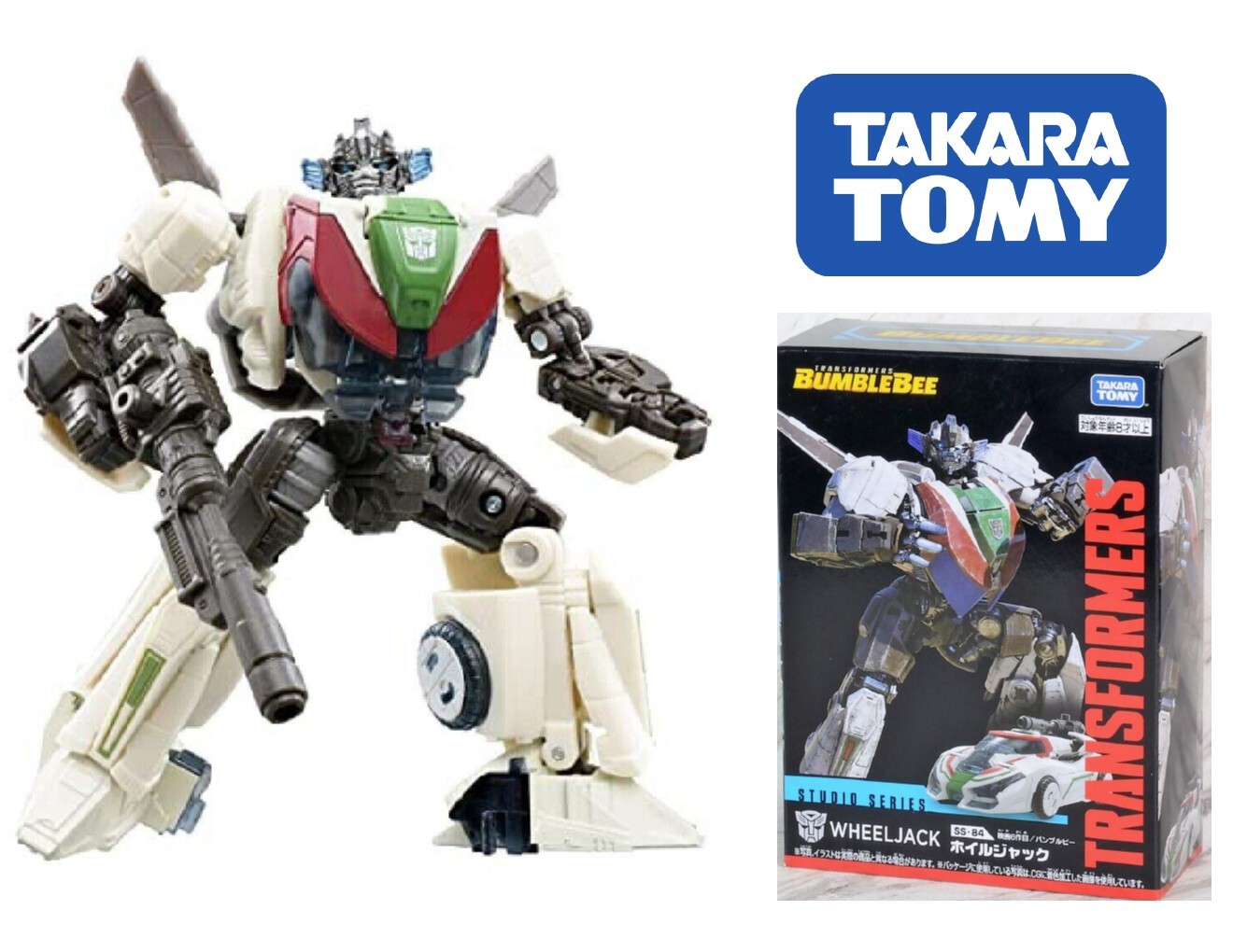 TAKARA TOMY TRANSFORMERS STUDIO SERIES SS-84 WHEELJACK US