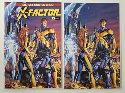 X-Factor #1 Scott Williams Trade Dress + Virgin Variant Set Marvel Comics 2020