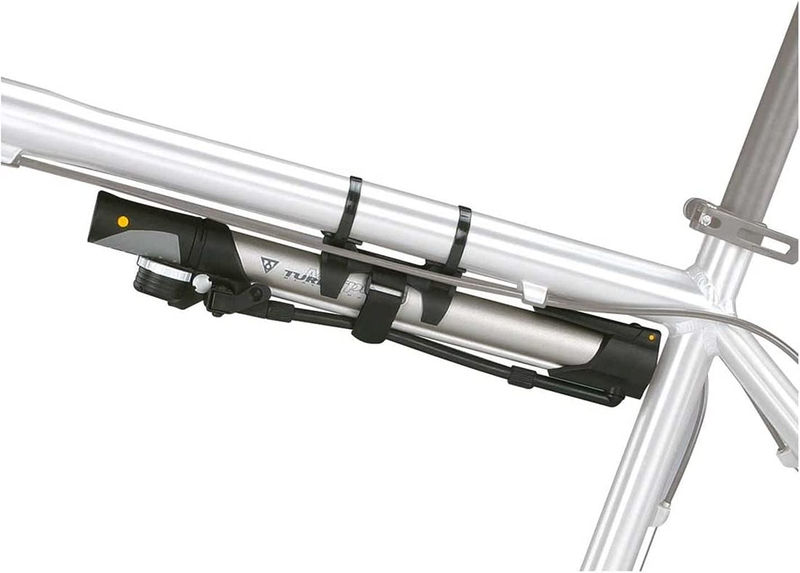 Turbo Morph Bike Pump with Gauge, L X W X H ﻿32.2 X 5.8 X 3 Cm / 12.7&rdquo; X 2.3&rdquo; X