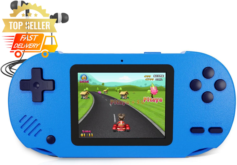 Retro Handheld Game Console 300 Games 3.0" HD Screen Portable Gaming Gift
