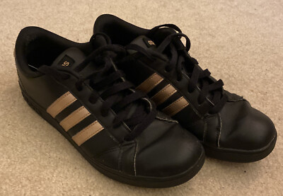 Adidas neo baseline kid's shoes rose gold sale
