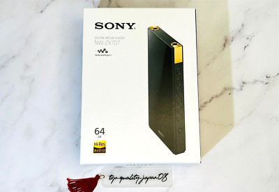 SONY NW-ZX707 WALKMAN 64GB Hi-Res Audio Player Black English OK Fast Shipping JA