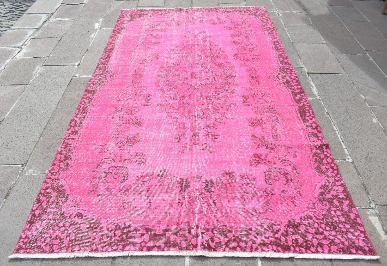 専用になりました　113×204 ViNTAGE TURKiSH RUG Vintage Turkish Mini Rug 1.8'x3.6' - No. 676 – Velvet & Shag