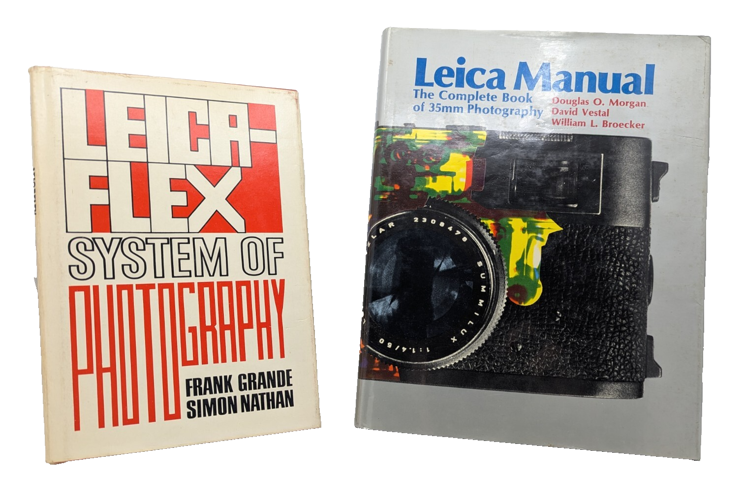 LEICA - simon Leica Book Set LEICA-FLEX SYSTEM OF PHOTOGRAPHY Flex Frank