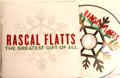 RASCAL FLATTS ''THE GREATEST GIFT OF ALL'' (CD 2016) VG+ Cond & Ships Free