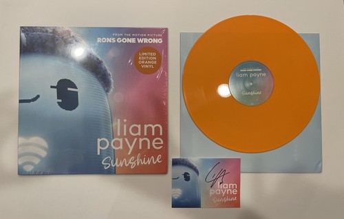 Liam Payne Sunshine Vinyl Single Signed Sold Out One