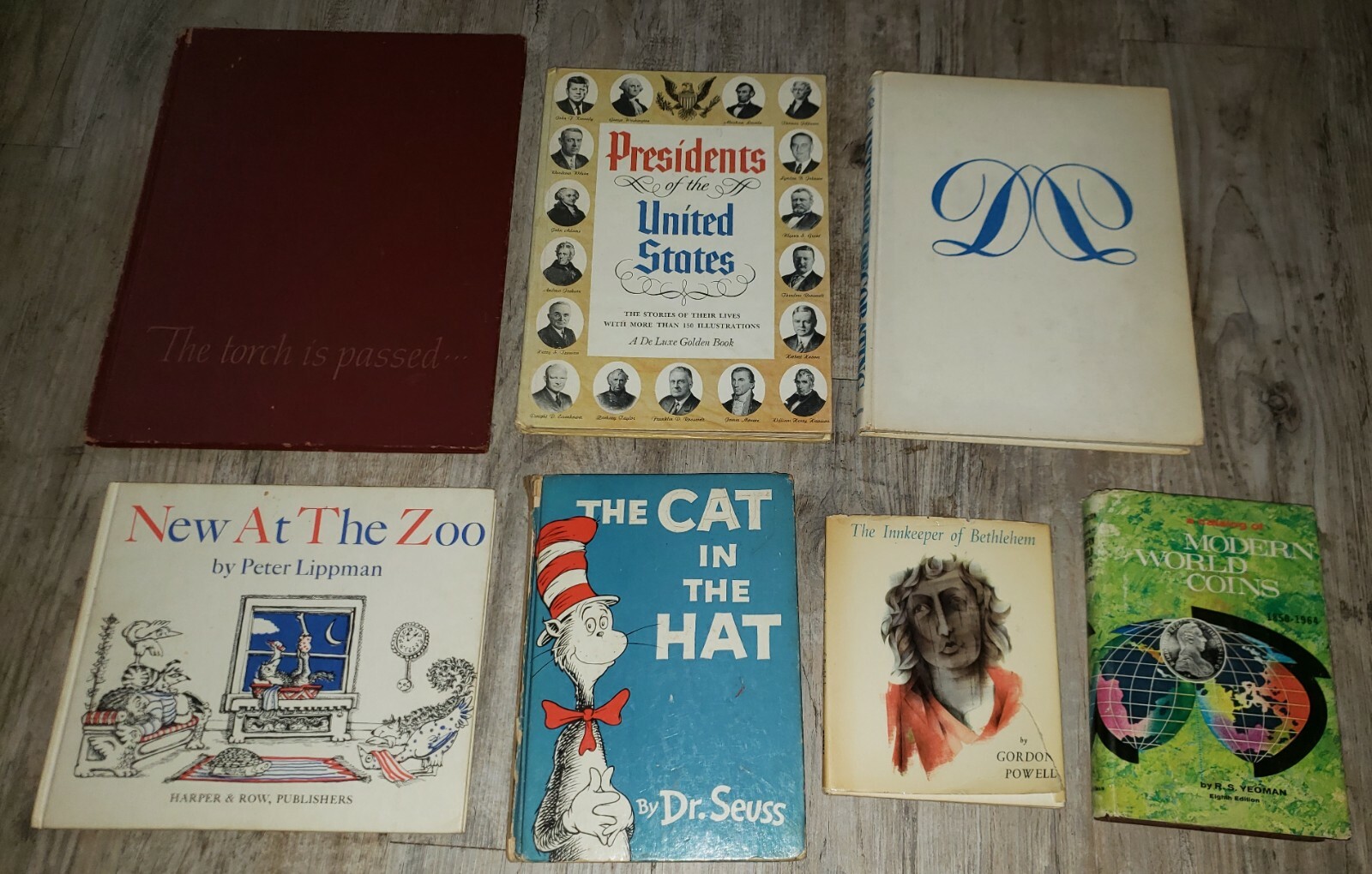 Huge Lot of 201 Books Mostly Vintage 1950s-Forward Hardcovers and Paperbacks