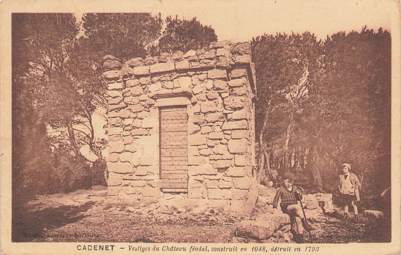 84 - Cadenet - Vestiges Du Chateau Feodal  88630