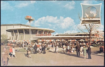 NYC, NY. C.1964 PC. (A3)~VIEW OF SCHAEFER CENTER AT NEW YORK WORLD S FAIR
