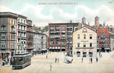 # M3979   PROVIDENCE,   R.I.   POSTCARD,  MARKET  SQUARE
