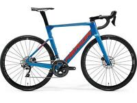 MERIDA REACTO 6000 22s S BLU/BLU 2021 road fitness gravel road-race Carbon Bike