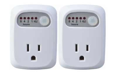 2 Simple Touch C30004 Original Auto Shut-Off Safety Outlet, Multi Setting Timers