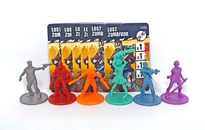 LOST ZOMBIVORS AMY + DOUGH + JOSH + NED + PHIL + WANDA / Zombicide 1st ED 2nd ED