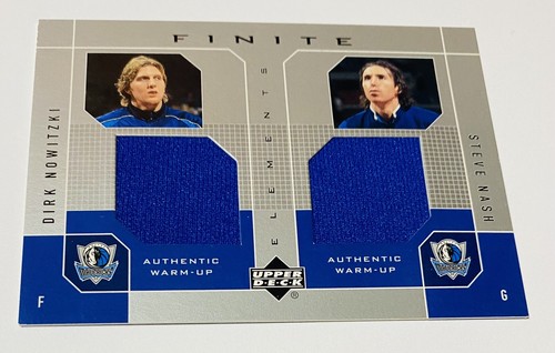 2002-03 Upper Deck Finite Elements Dual Warm-ups Dirk