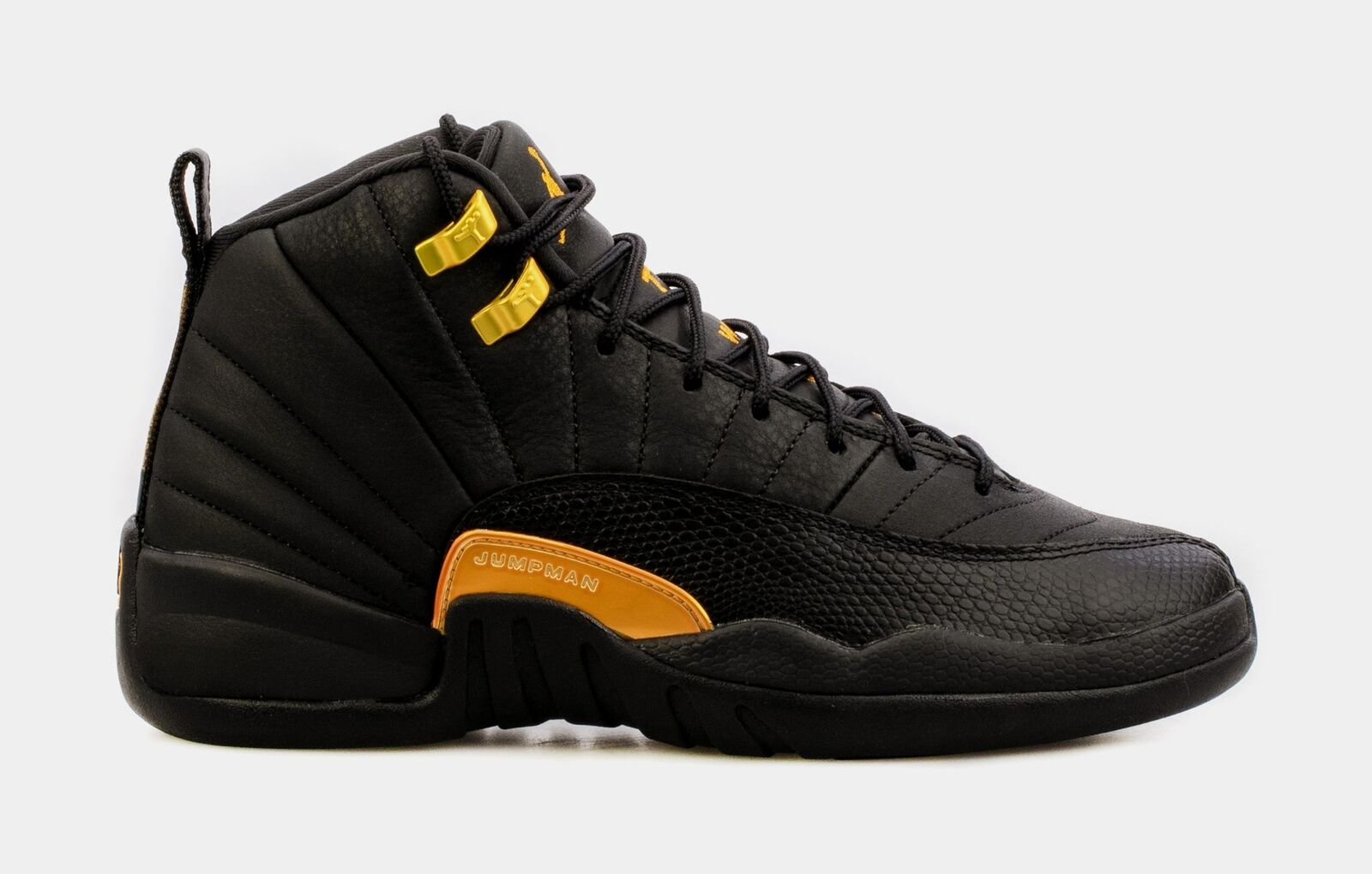 Nike Air Jordan XII 12 Retro GS Black Taxi Gold 153265-071 Nike Air Jordan XII 12 Retro GS Black Taxi Gold 153265-071