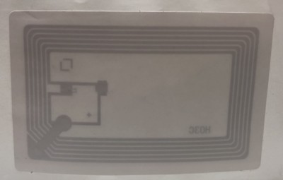 (2000) LIBRARY TAG 13.56MHz NXP ICODE SLIX EAS HF RFID STICKER LABELS ISO 15693