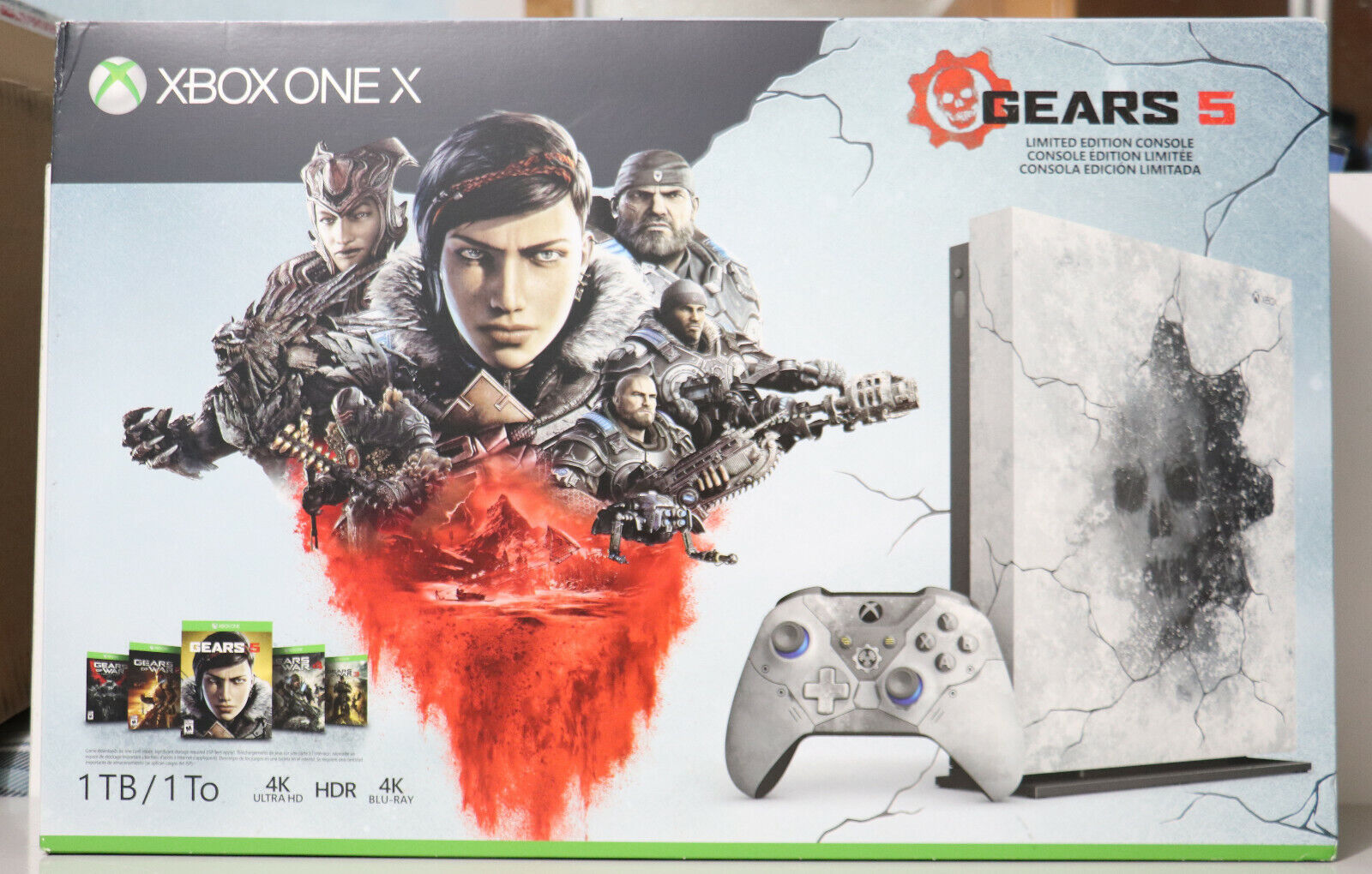 Microsoft Xbox One X 1TB Gears 5 Limited Edition Console