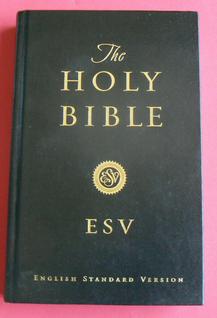 The Holy Bible,ESV English Standard Version,Black HC