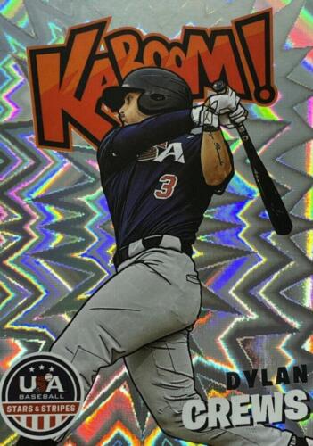 2023 Panini Stars & Stripes Dylan Crews Kaboom Rookie Card 2023 Panini Stars & Stripes Dylan Crews Kaboom Rookie Card