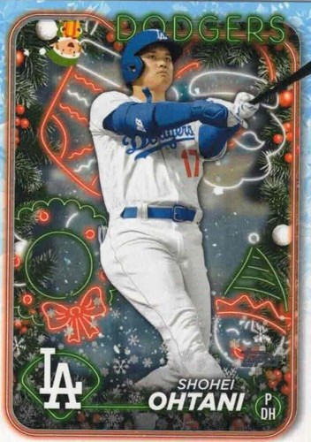2024 Topps Holiday HE-23 Shohei Ohtani Hidden Elf SSP Los