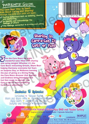 CARE BEARS - SHARE-A-LOT IN CARE-A-LOT (DVD)