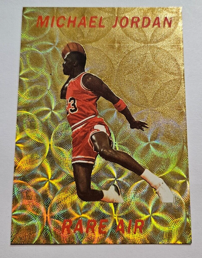 Michael Jordan 1993-94 RARE AIR Gold Prism Promo Card 1 of