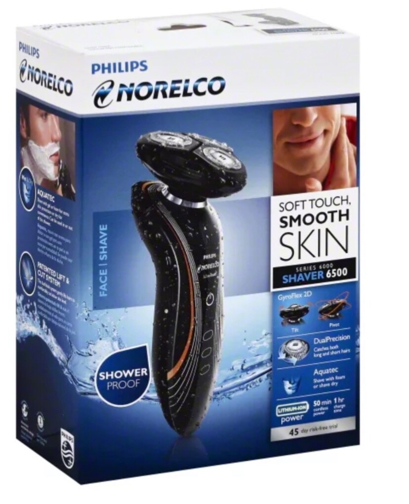 フィリップス Norelco 6500 シェーバー PHILIPS ノレルコ Philips Norelco 6500 Wet/Dry Electric Shaver & Razor