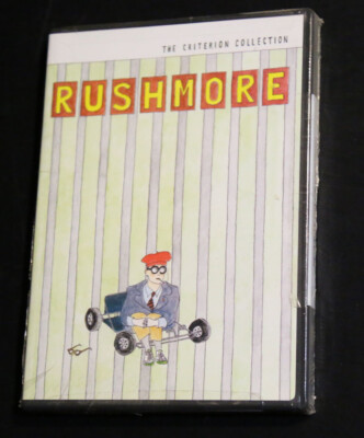 Rushmore DVD, Criterion Collection, Wes Anderson, 1998, Owen Wilson, NEW